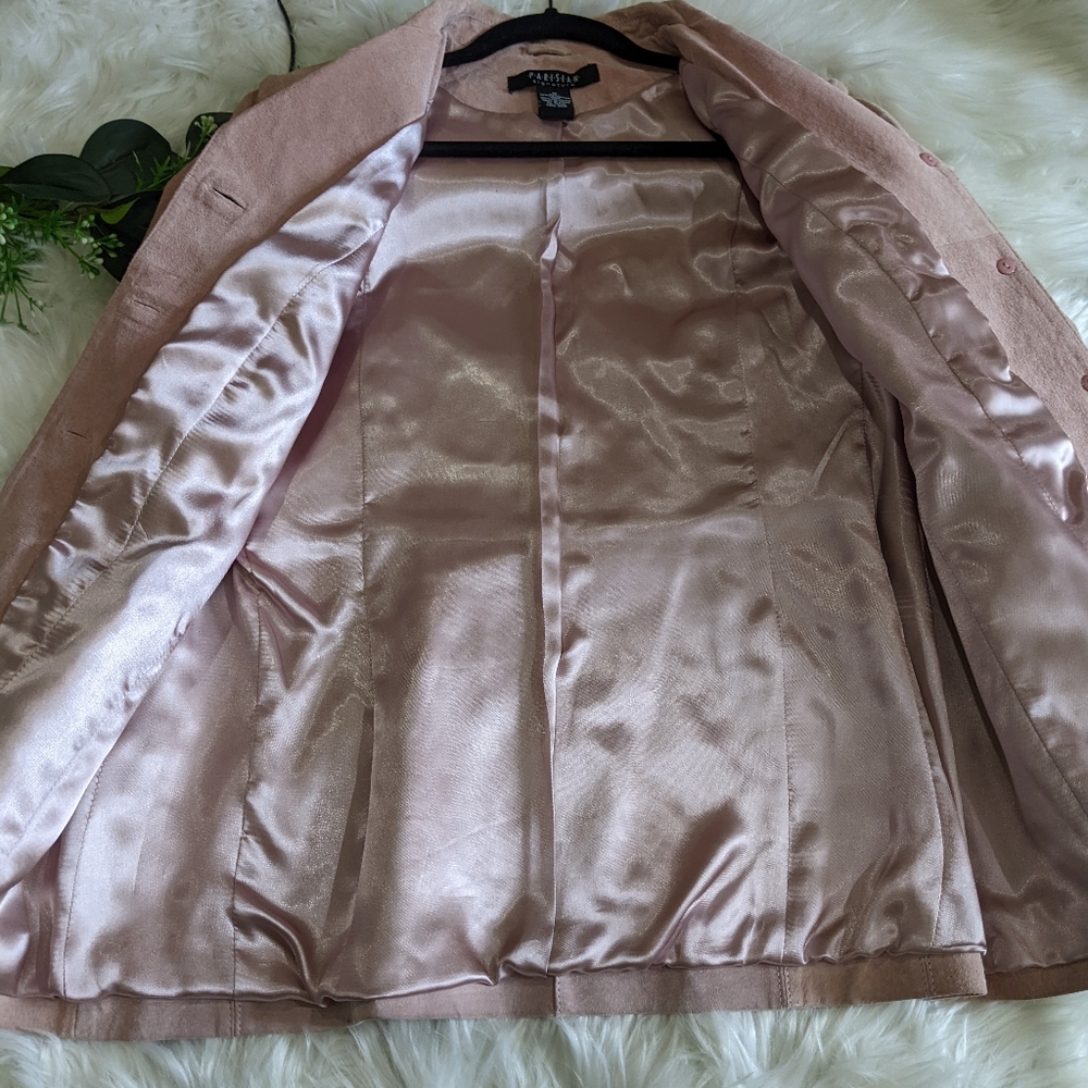 Parisan Signature Blush Leather Jacket - Picture 11 of 12